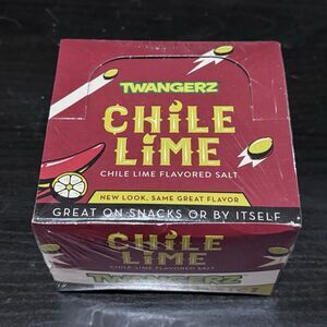 Twangerz Chili Lime Salt Snack Topping 200 packets -1 gm ea  Sabor A Chile-Lime